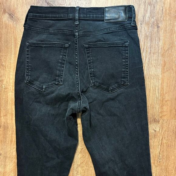 Everlane High Rise Skinny Jeans Black Wash Size 28 Regular - Picture 3 of 6